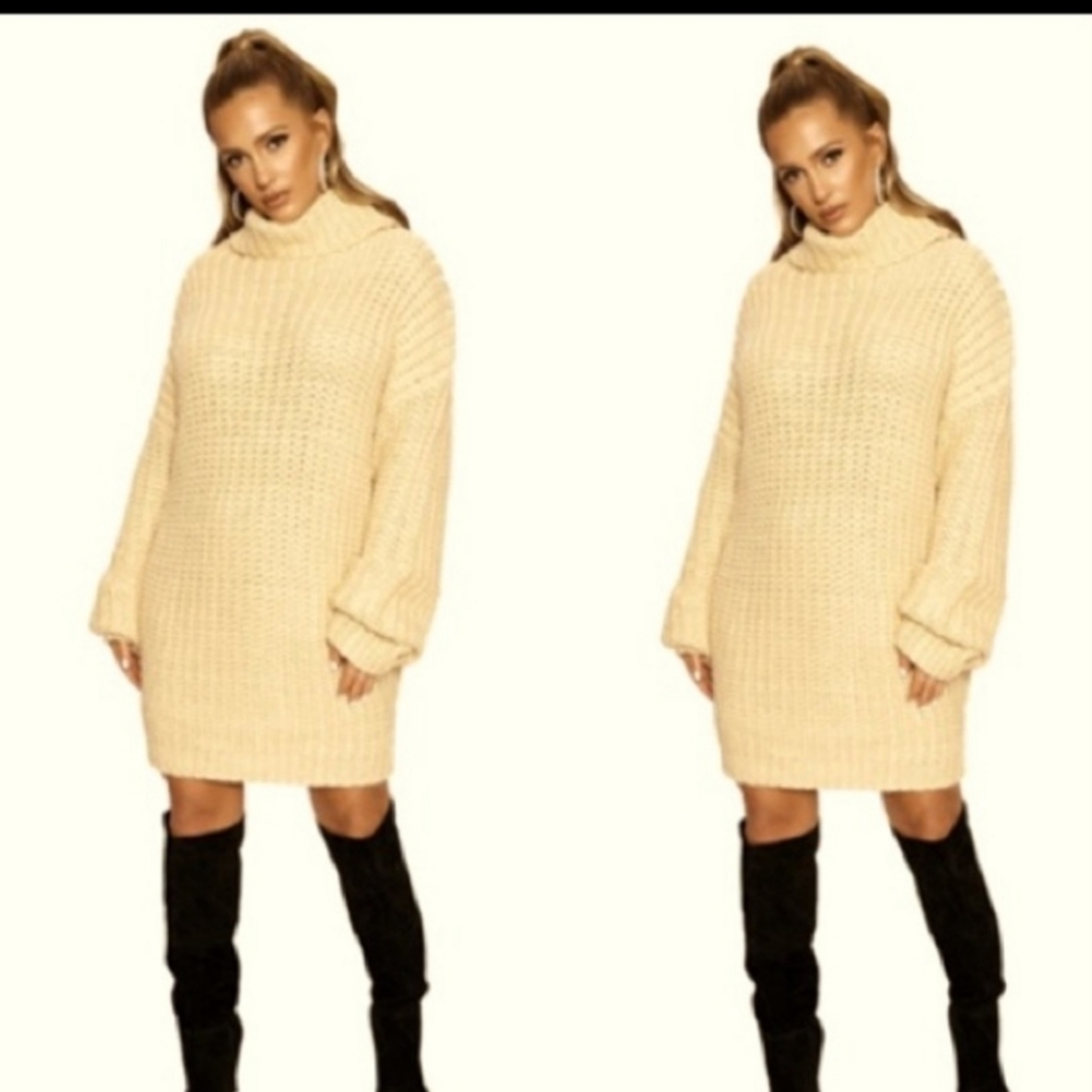 Oversized Sweater Dress